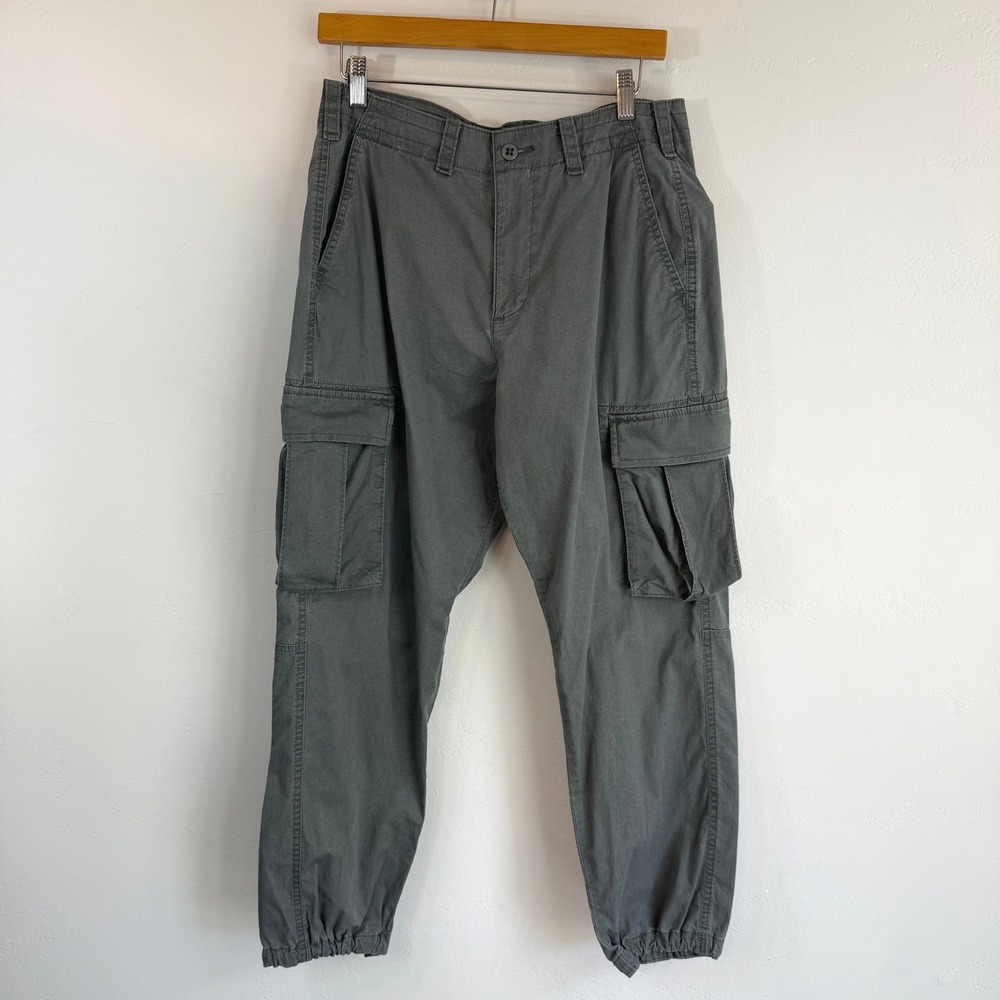 Abercrombie & Fitch Cargo Jogger‎ Pants Olive Green Utility Gorpcore Y2K 32x30